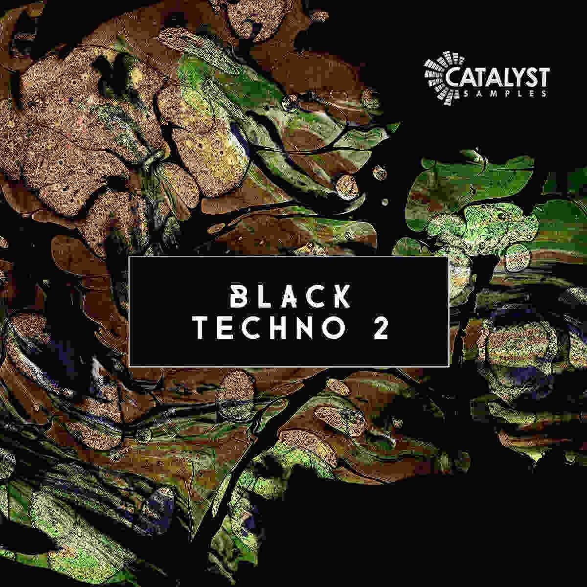 Catalyst Samples - Black Techno 2 Sample Packs Software GUI Artwork